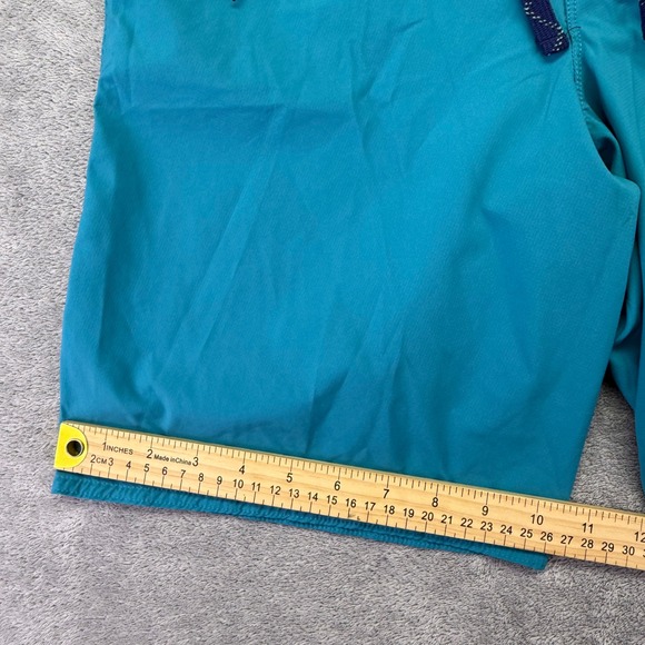 Patagonia Mens‎ Board Shorts Comfort Azure Blue Swim Trunks Size 28 - Picture 7 of 9